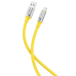 USB Cable XO NB251 Charging and Data Type C 1m Yellow