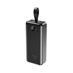 XO Power Bank Γρήγορης Φόρτισης USB C 20W USB A 22 5W με Οθόνη 30000mAh PR240