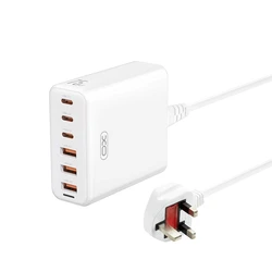 XO L133 (UK) 75W GaN 3A+3C Γρήγορος Φορτιστής 1.5M