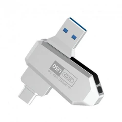 XO U50 Στικάκι και Αντάπτορας Type C σε USB OTG USB 3 0 16GB