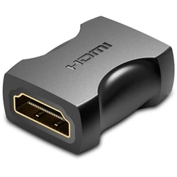 Vention HDMI Θηλυκό σε Θηλυκό Coupler Adapter Black 2 Pack AIRB0 2 VENAIRB0 2