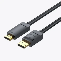 VENTION 4K DisplayPort to HDMI Cable 3M Black HAGBI