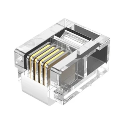 Vention Βύσμα Τηλεφώνου Modular Plug RJ11 6P4C 100 Τεμαχίων