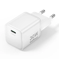 VENTION Φορτιστής Τοίχου USB C GaN 30W Λευκός EU Plug