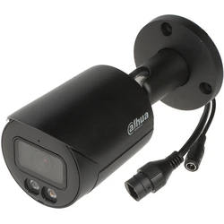 Dahua IPC-HFW2849S-S-IL-0280B-BLACK IP Κάμερα Παρακολούθησης 4K Bullet 2.8mm