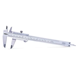 1205 Mechanical Outside/Inside Vernier Caliper with Depth Rods, 0-200 mm (Model 1205-200S)
