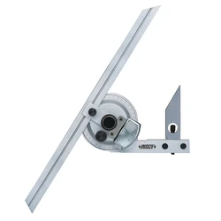 Insize Γωνιόμετρο Ατσάλινο 30 cm με Μοιρογνωμόνιο (2372-360)