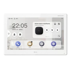 Hikvision Μόνιτορ Θυροτηλεόρασης για 10 Διαμερίσματα DS-KH9310-WTE1(B)