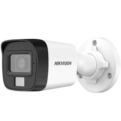 Hikvision DS-2CE16K0T-LPFS Κάμερα CCTV Bullet 5MP Full HD+ Αδιάβροχη με Μικρόφωνο και Φακό 2.8mm
