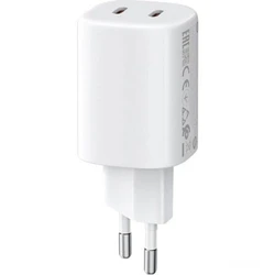 Xiaomi Φορτιστής 45W Nano Turbo 2-θύρες USB-C Λευκό (BHR087OEU)