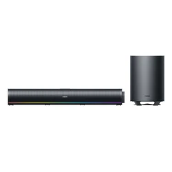 Xiaomi Desktop Ασύρματα Ηχεία Υπολογιστή 2.0 με RGB Φωτισμό και Bluetooth Ισχύος 10W Μαύρα