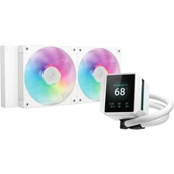 DeepCool MYSTIQUE 240 WH ARGB Υδρόψυξη AIO Λευκή