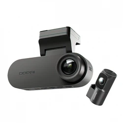DDPAI N2 Dual 1440P Car DVR Dash Camera Set with 1.9" Screen, Wi‑Fi & Rear Camera