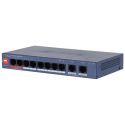 Dahua CS4010-8ET2GT-110 Διαχειριζόμενος L2 PoE Switch με 10 Θύρες Gigabit (1Gbps) Ethernet