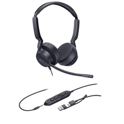 Yealink UH42 SE Dual USB-C/A Στερεοφωνικά Επαγγελματικά Ακουστικά