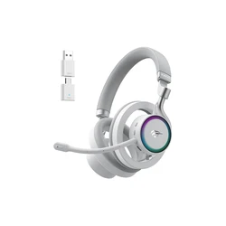 Havit Fuxi-H8 Ασύρματο On-Ear Gaming Headset Λευκό