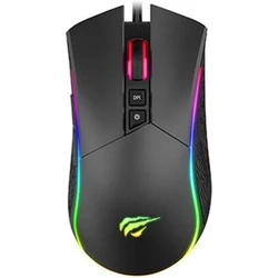 Havit MS1001S V2 RGB Gaming Ποντίκι 7200 DPI Μαύρο/Γκρι