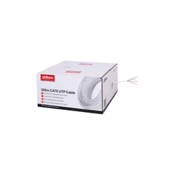 Καλώδιο Δικτύου CAT6 U/UTP 305m Λευκό - Dahua PFM923I-6UN-C