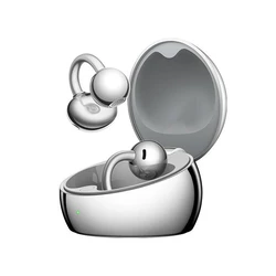 Huawei FreeClip 2 S Space Silver - Ακουστικά In‑ear Bluetooth με Θήκη Φόρτισης