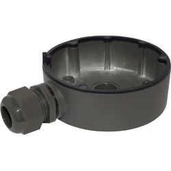 Hikvision DS-1280ZJ-DM18(BLACK) Junction box αλουμινίου 115,4x43,8 (Μαύρο)