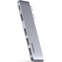 UGREEN Adapter Hub 2xUSB C to 3x USB 3.0 HDMI 60559