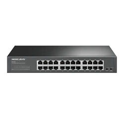Mercusys Διακόπτης Δικτύου 24 θυρών Steel Case Gigabit MS124GS