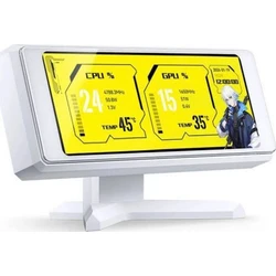Jonsbo DS339 3,39" IPS Μίνι Οθόνη USB - Λευκό