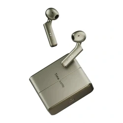 Timekettle W4 Plus In-ear Bluetooth Handsfree Ακουστικά με Θήκη Φόρτισης - Χρυσά
