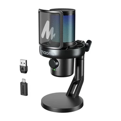 Maono DM40 Pro Επιτραπέζιο Electret Μικρόφωνο USB Type-C - Μαύρο