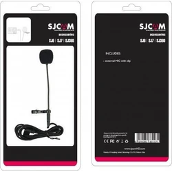 SJCAM External Microphone B - Lavalier Clip Microphone for Mobile