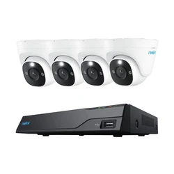 Reolink NVS8-12MD4 4×12MP PoE Security Camera Kit with NVR