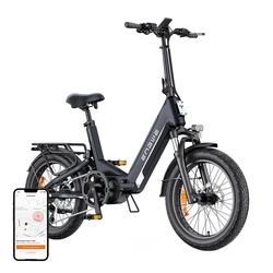 Engwe L20 3.0 Pro 20" 250W  Μαύρο Σπαστό Ηλεκτρικό Ποδήλατο Πόλης