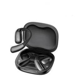 XO Ακουστικά Handsfree Bluetooth με τεχνολογία AI G37 Leather Black Color