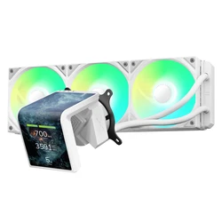 TRYX PANORAMA SE ARGB 360 AIO Υδρόψυξη CPU 360mm Λευκή (3x 120mm)