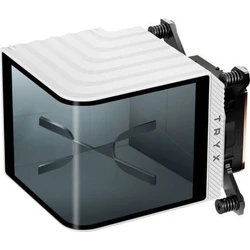 K TRYX Panorama CPU Waterblock AMOLED οθόνη, Λευκό, για Intel & AMD sockets (115x / 1200 / 1851 / AM4 / AM5)