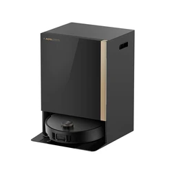 MOVA Mobius 60 Μαύρο Ρομπότ Σκούπα-Σφουγγαρίσματος με Σταθμό Καθαρισμού