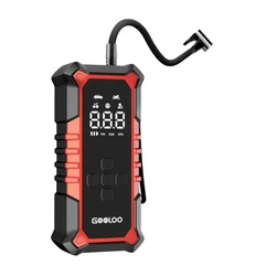 GOOLOO Τρόμπα Αυτοκινήτου A6 Gear 36PSI Επαναφορτιζόμενη με Μπαταρία 12V