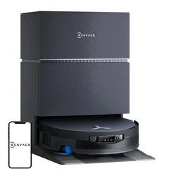 Ecovacs Deebot X12 Pro Omni Σκούπα Ρομπότ με Χαρτογράφηση Laser & Απορρόφηση 22000Pa Μαύρη