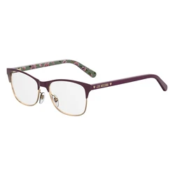Love Moschino Women's Eyeglass Frame MOL526 0T7 Burgundy (Plum)