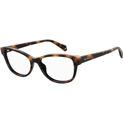 Polaroid Women's Acetate Butterfly Frame Glasses Brown Tortoise PLD D370 086