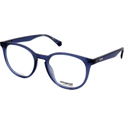 Polaroid PLD-D381-MVU Blue Polyamide Unisex Eyeglass Frame 51/19/145