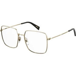 Levi's Women's Metal Frame Glasses LV1010 J5G (LV1010J5GF417) Gold
