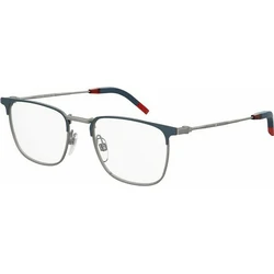 Tommy Hilfiger TH1816 FLL Men’s Metal Eyeglass Frame, MTT Blue (52/19/150)