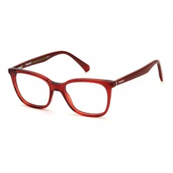Polaroid Women's Cellulose (Acetate) Eyeglass Frame PLD D423 C9A — Bordeaux, Size 51/18/145
