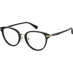 Polaroid Women's Acetate (Horn‑rim) Cat Eye Eyeglass Frame Black PLD D427/G 807