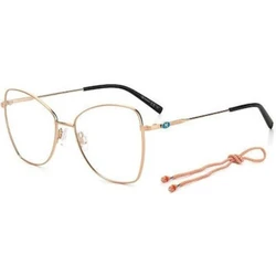 M Missoni Women's Metal Butterfly Frame Glasses MMI-0059-DDB — Gold Copper
