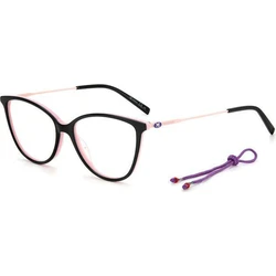 Missoni Women's Acetate Butterfly Eyeglass Frame Black MMI 0063 3H2