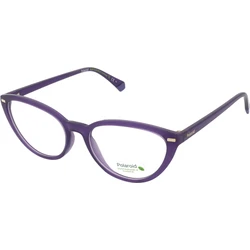 Polaroid Women's Acetate Cat Eye Glasses Frame Violet PLD-D432-B3V