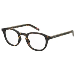 Levi's LV1029 086 Unisex Cat Eye Sunglasses - Havana Brown, Eco PMMA