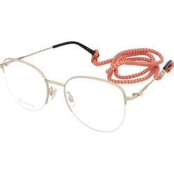 M Missoni MMI 0085 J5G Women's Aviator Eyewear Frame Gold (Metal)